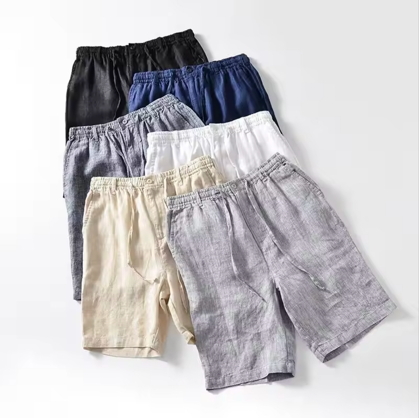 SHORTS LÉON | LIN PUR ET LÉGER