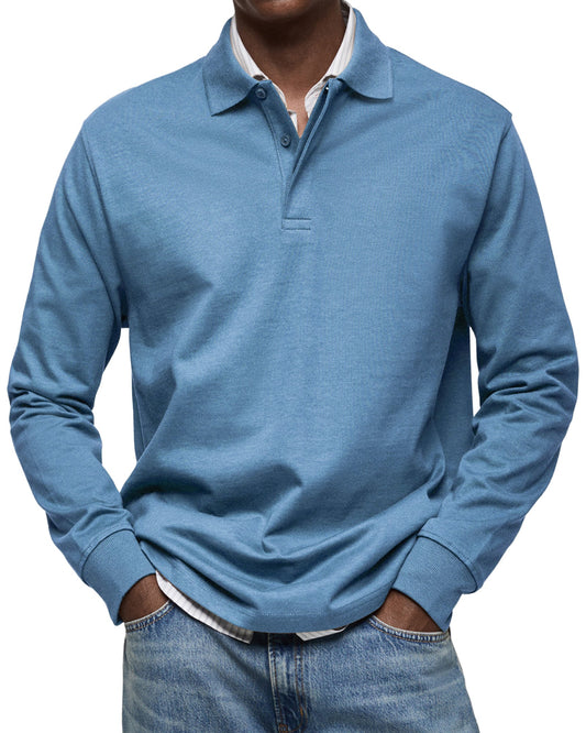 PULL POLO LENOIR | DOUCEUR SPORTIVE