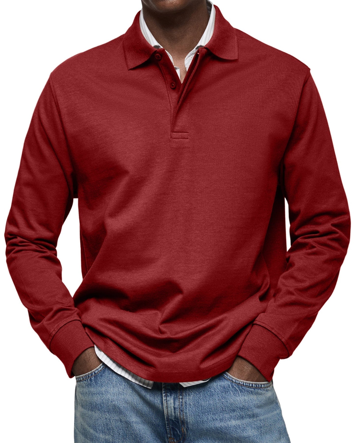PULL POLO LENOIR | DOUCEUR SPORTIVE