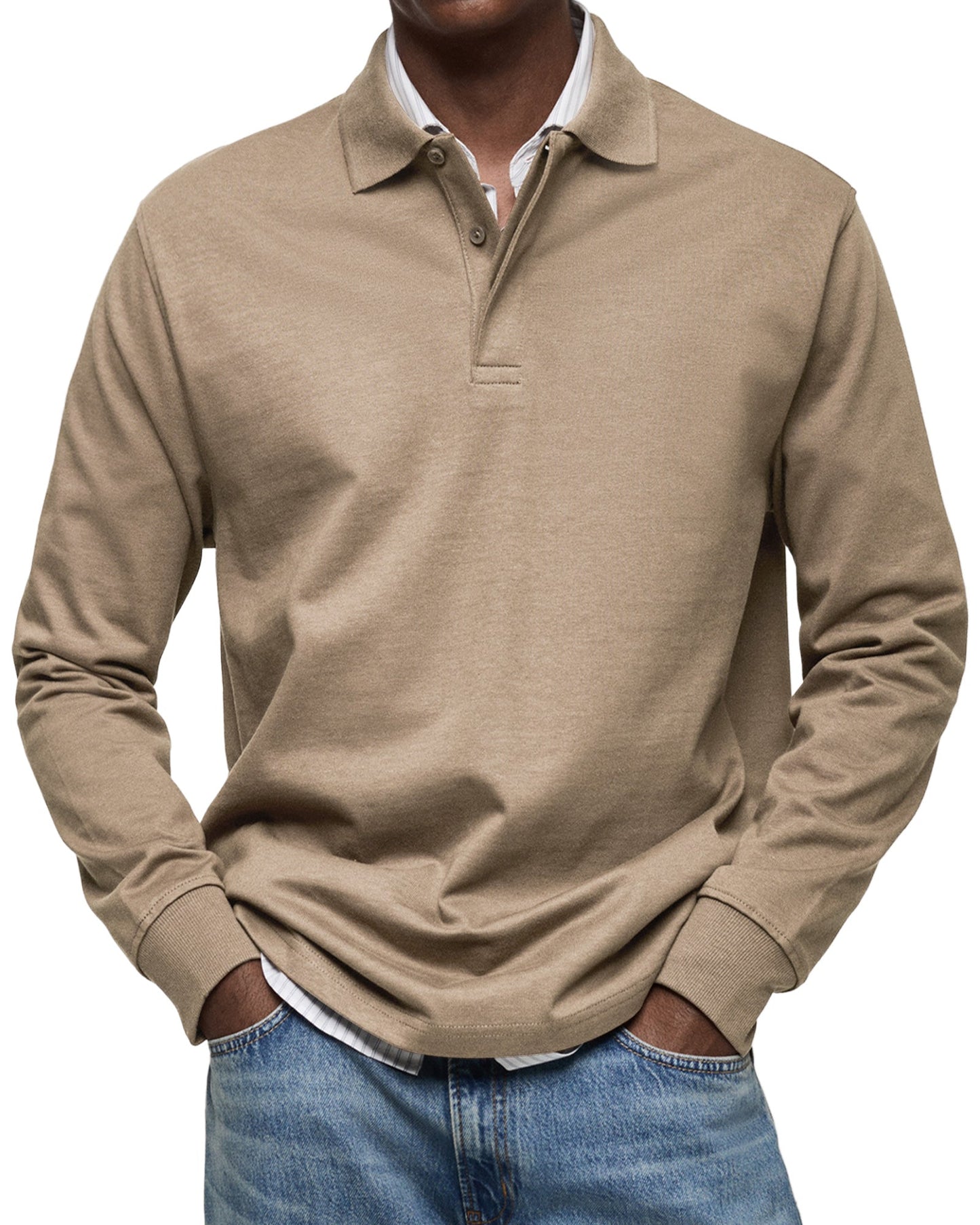 PULL POLO LENOIR | DOUCEUR SPORTIVE