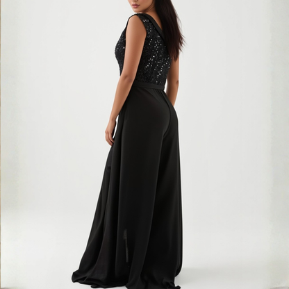 YANAI | COMBINAISON EN TULLE TEXTURÉ