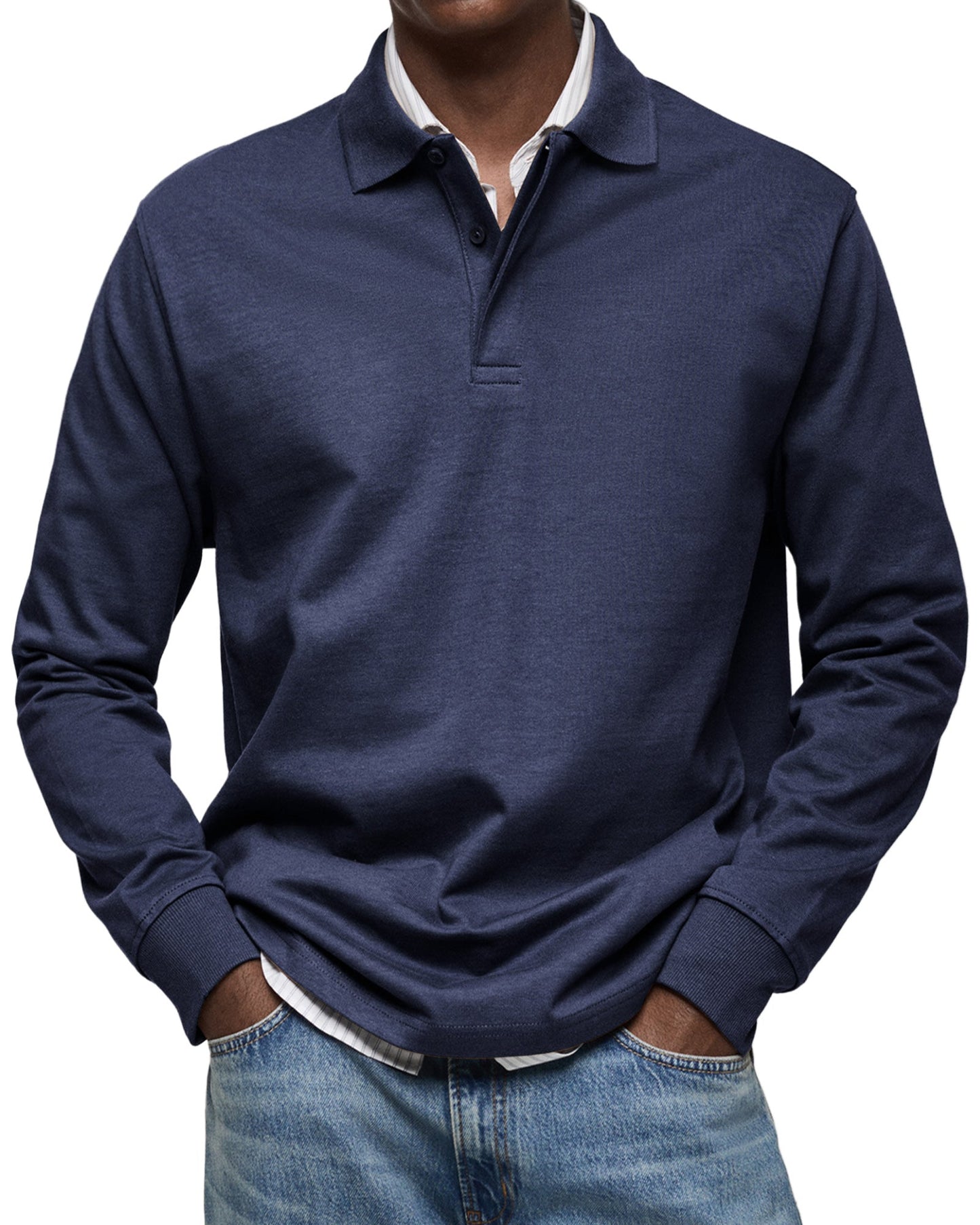 PULL POLO LENOIR | DOUCEUR SPORTIVE