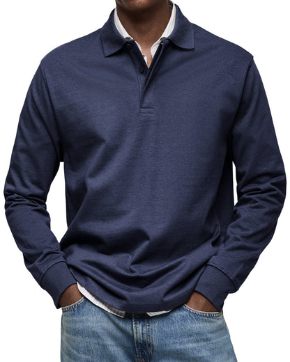PULL POLO LENOIR | DOUCEUR SPORTIVE