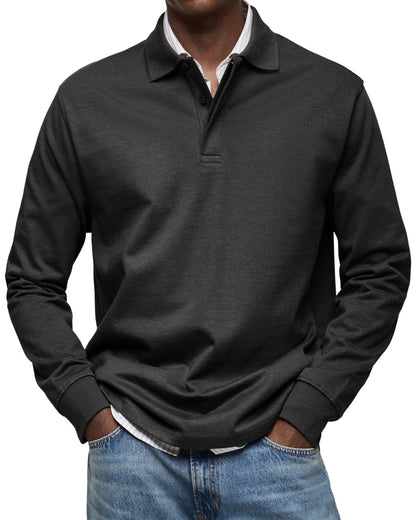 PULL POLO LENOIR | DOUCEUR SPORTIVE
