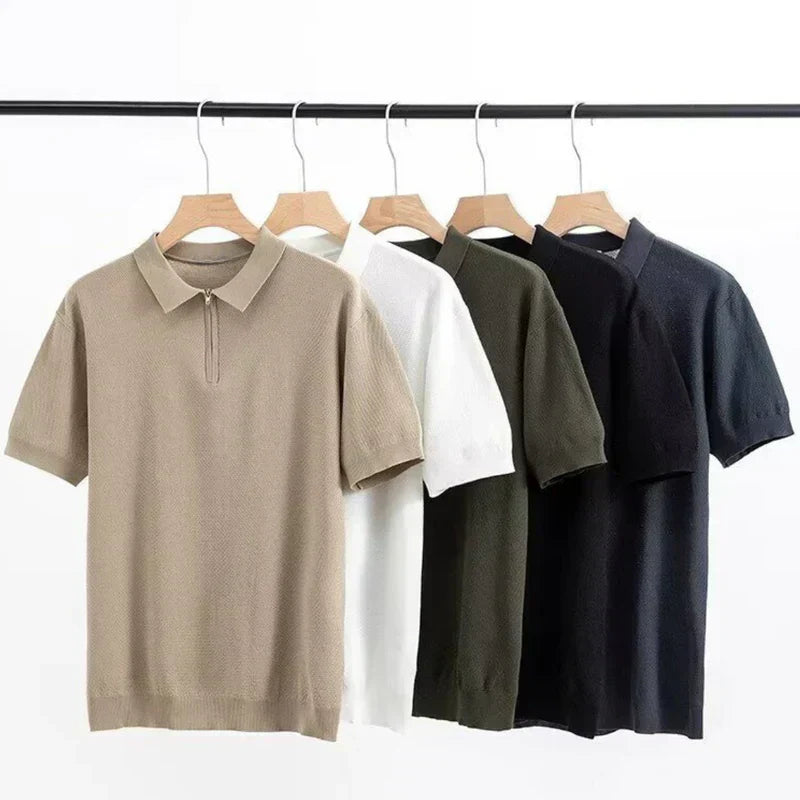 POLO ZIPPÉ MARBELLA | ÉLÉGANCE SOLAIRE