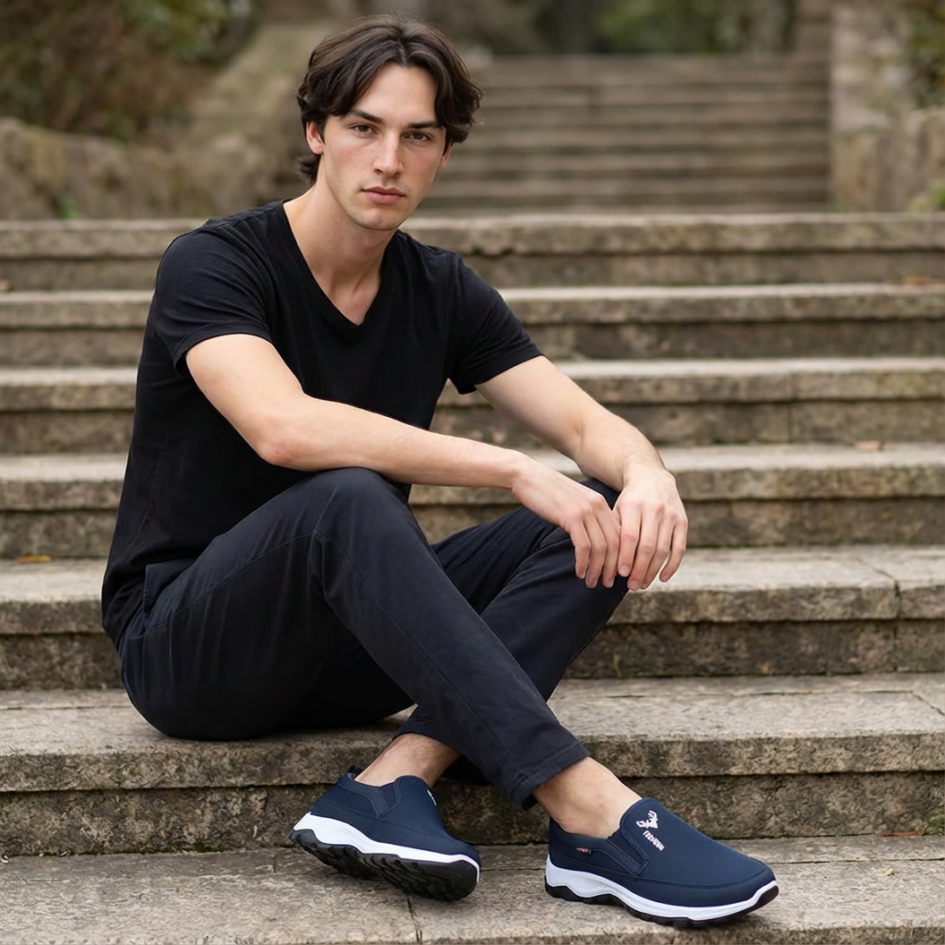 Léo | Chaussures de marche confortables et respirantes pour hommes